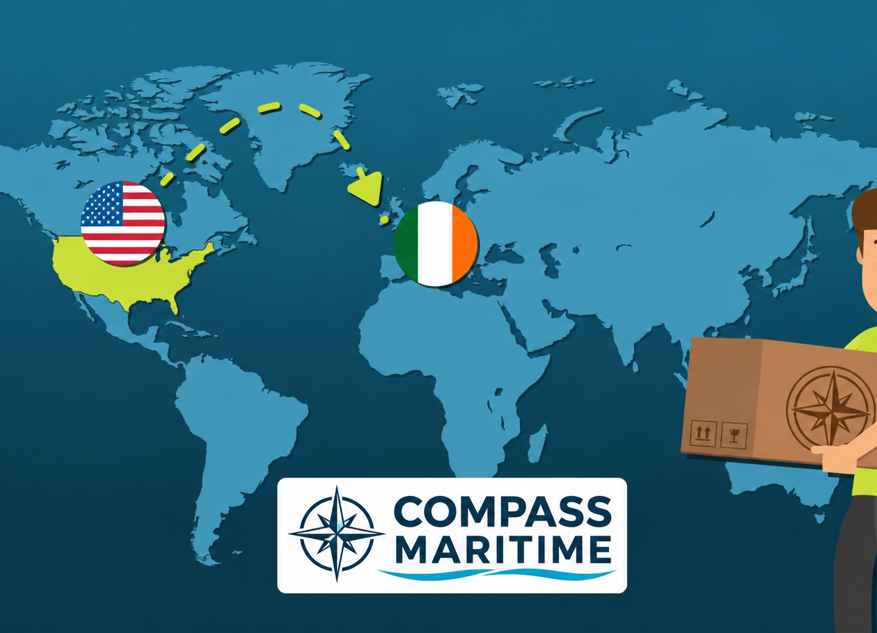 Shipping to Ireland from the USA