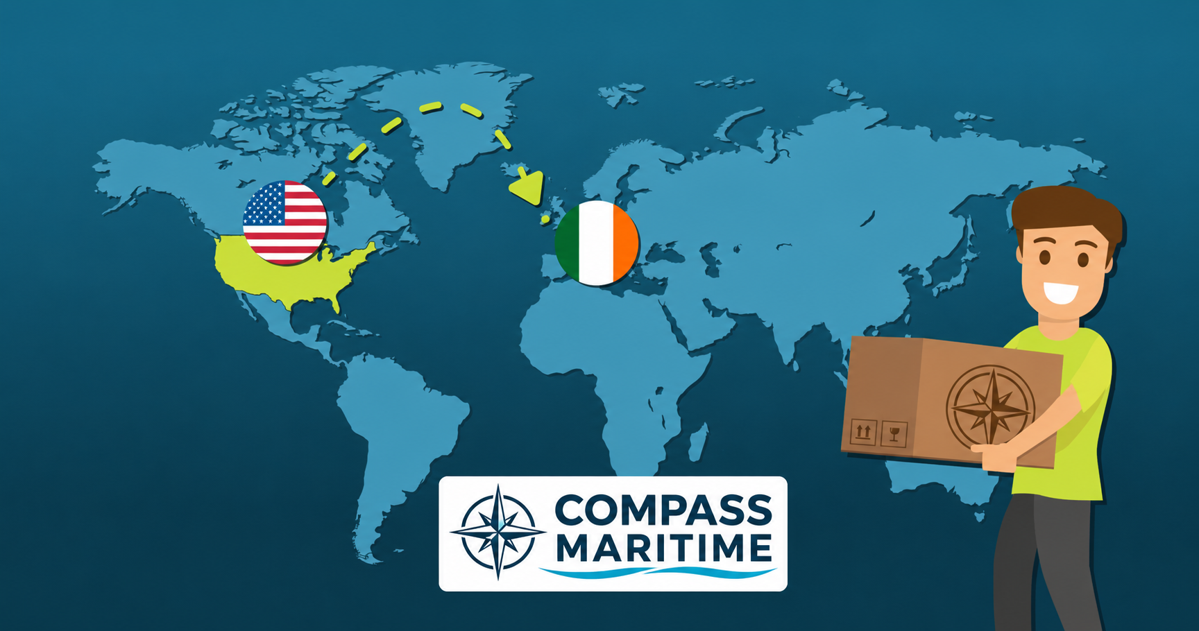 Shipping to Ireland from the USA